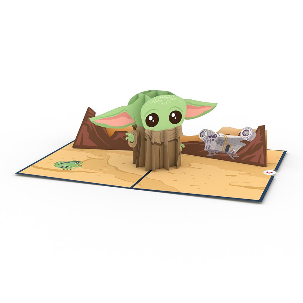 Star Wars : The Mandalorian The Child Pop-Up Card