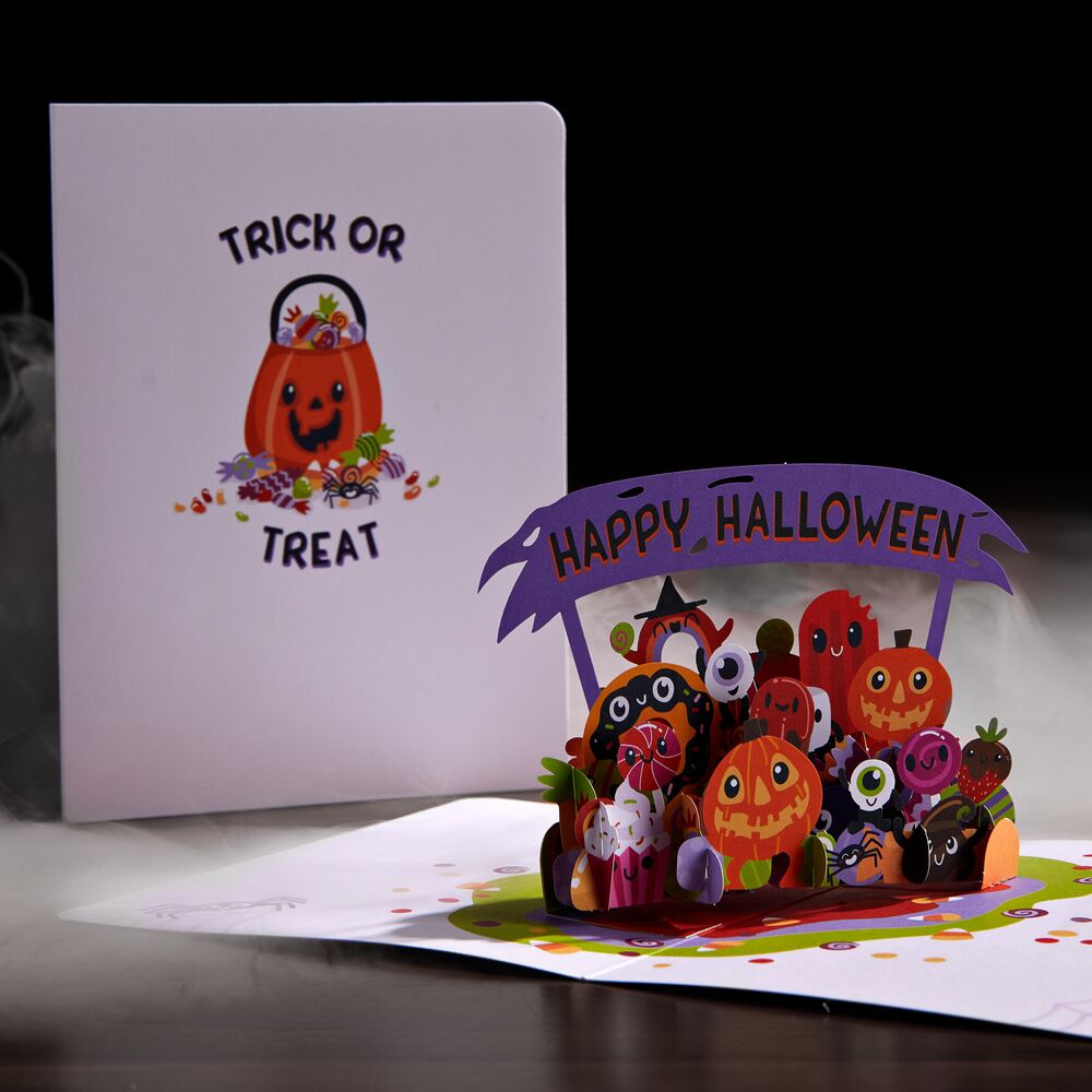 Minions Halloween Card with Song for Kids (Plays Happy by