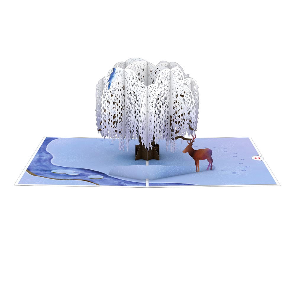 Winter Tree - Pop-Up Greeting Card