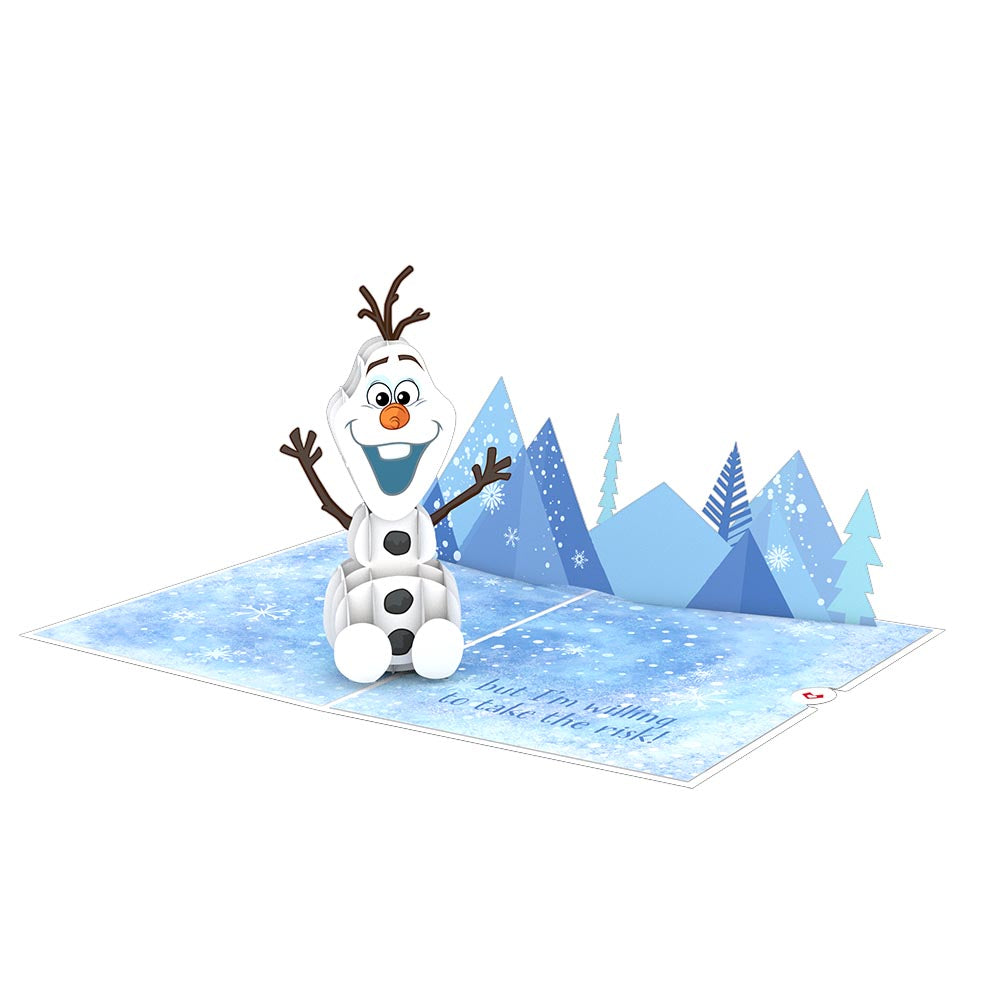 Disney Frozen Olaf's Warm Hugs Pop-Up Card – Lovepop