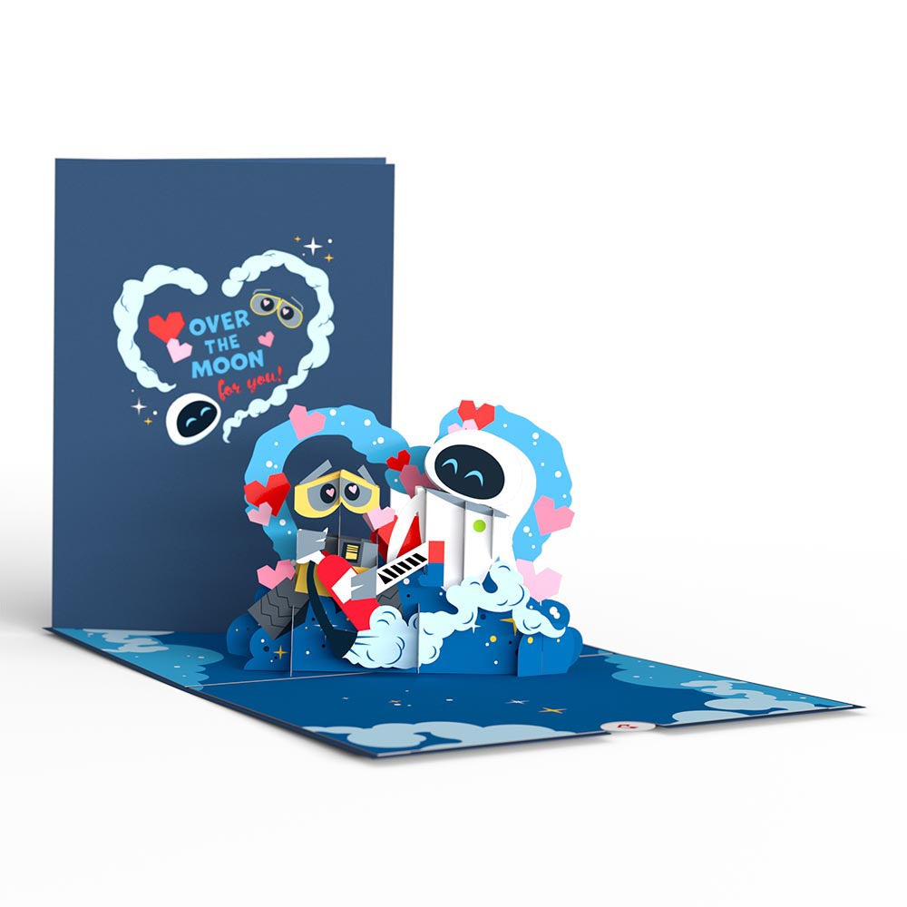 Disney and Pixar's WALL•E Over The Moon For You Pop-Up Card – Lovepop