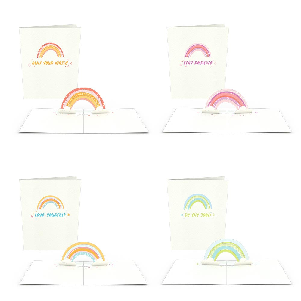 10 Assorted Thank You Note Cards Pack - Words of Appreciation