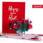 Valentine's Day Roses 4-in-1 Nesting Card