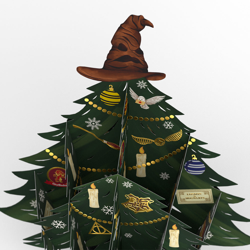 Harry Potter™ Christmas Tree Pop-Up Bouquet