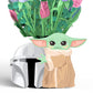 Star Wars™ The Mandalorian Grogu™ Birthday Pop-Up Card & Flower Buds Bouquet Bundle