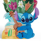 Disney's Stitch Birthday Pop-Up Card & Flower Buds Bouquet Bundle