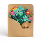 Marvel's Guardians of the Galaxy Groot Birthday Pop-Up Card & Flower Buds Bouquet Bundle