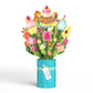 Wishing You a Happy Birthday Pop-Up Card & Bouquet Bundle