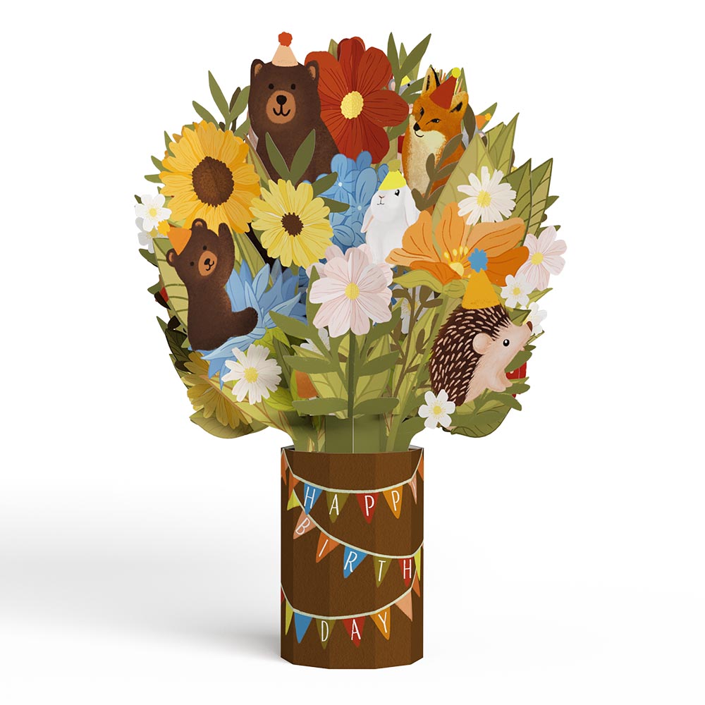 Woodland Birthday Party Bouquet