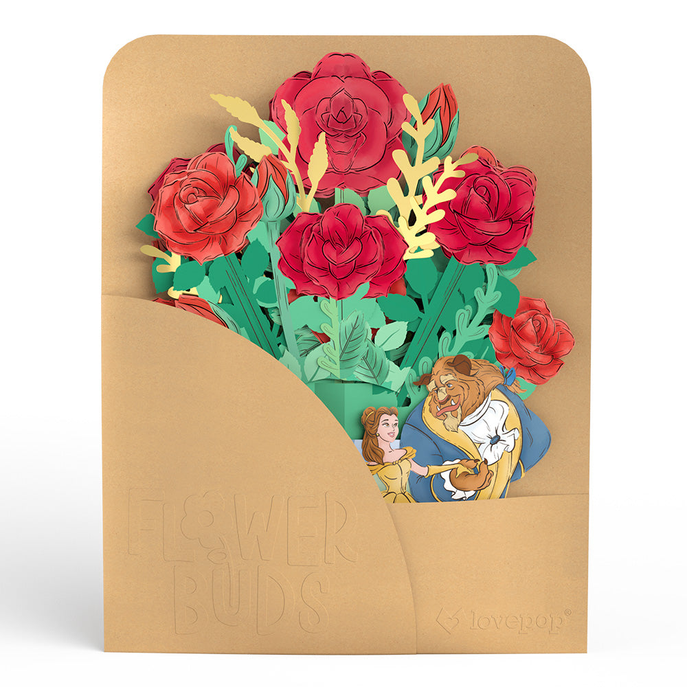 Disney's Beauty and The Beast Flower Buds Bouquet