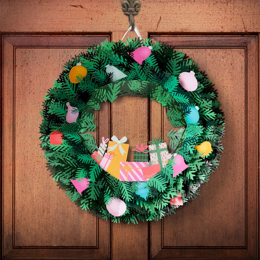 Christmas Joy Wreath