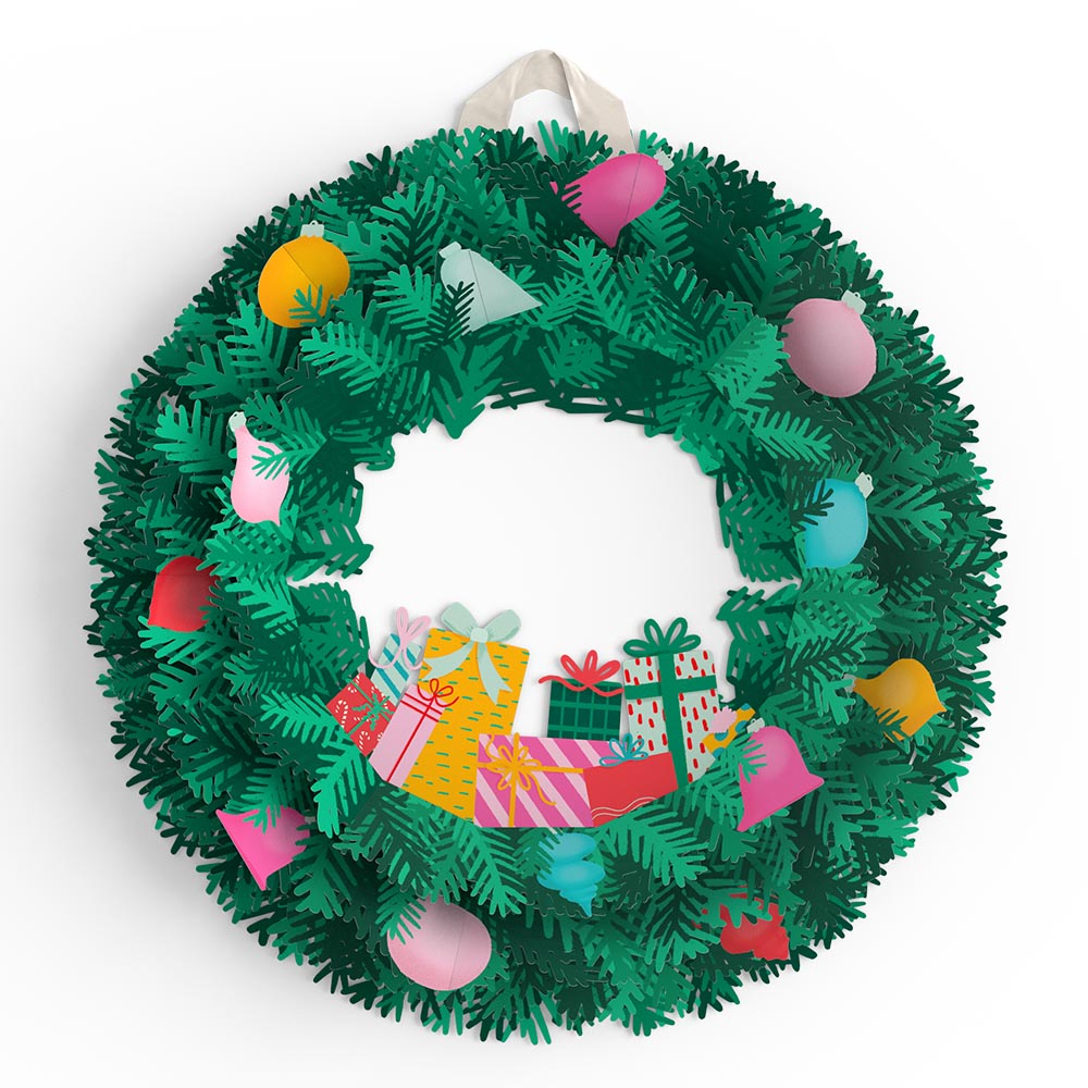 Christmas Joy Wreath