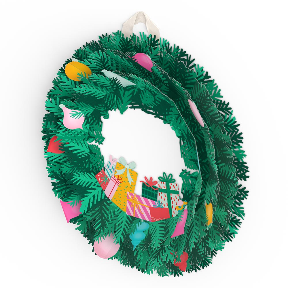 Christmas Joy Wreath