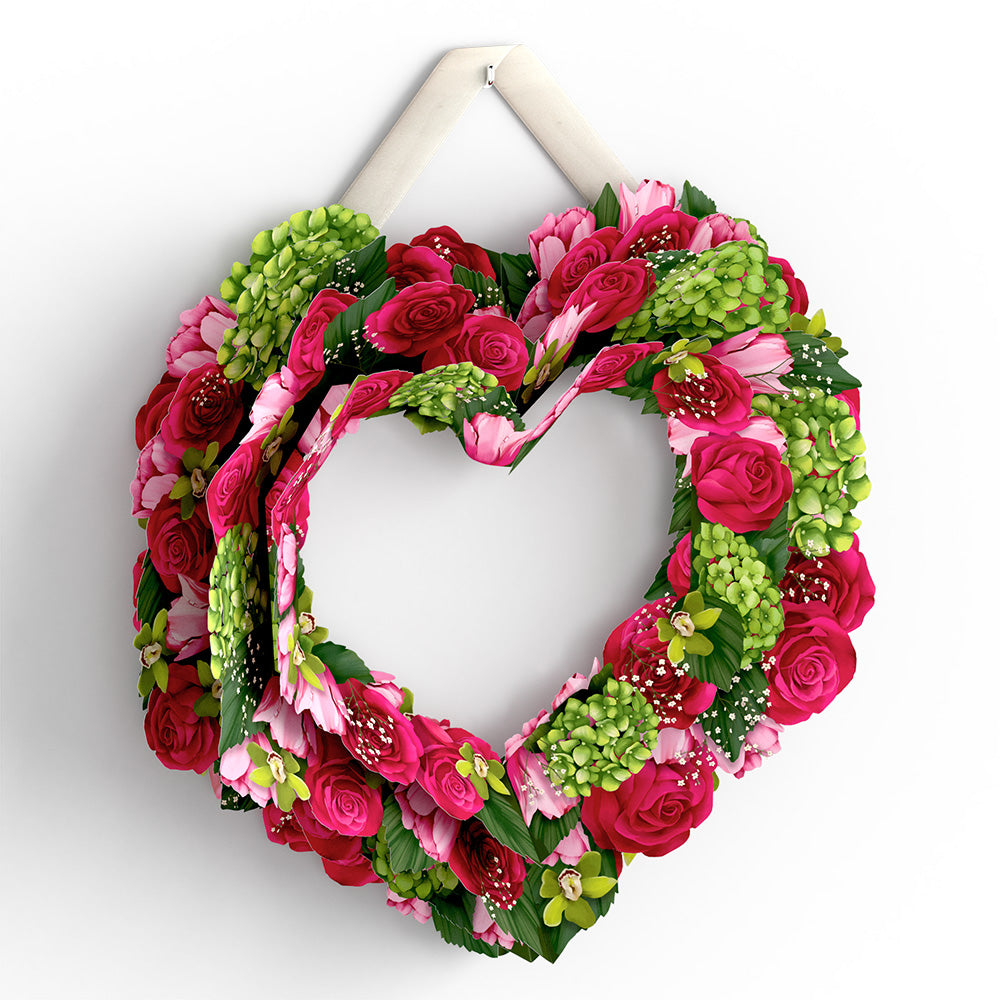 Rose Heart Wreath