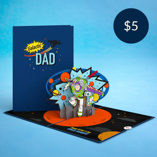 Disney's Toy Story Buzz Lightyear Father's Day Pop-Up Card