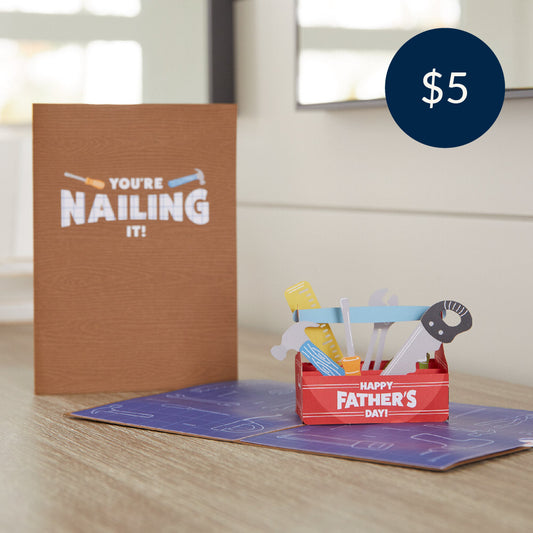 Father's Day Toolbox Pop-Up Card