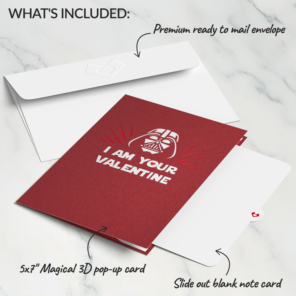 Star Wars™ Darth Vader™ Valentine Pop-Up Card