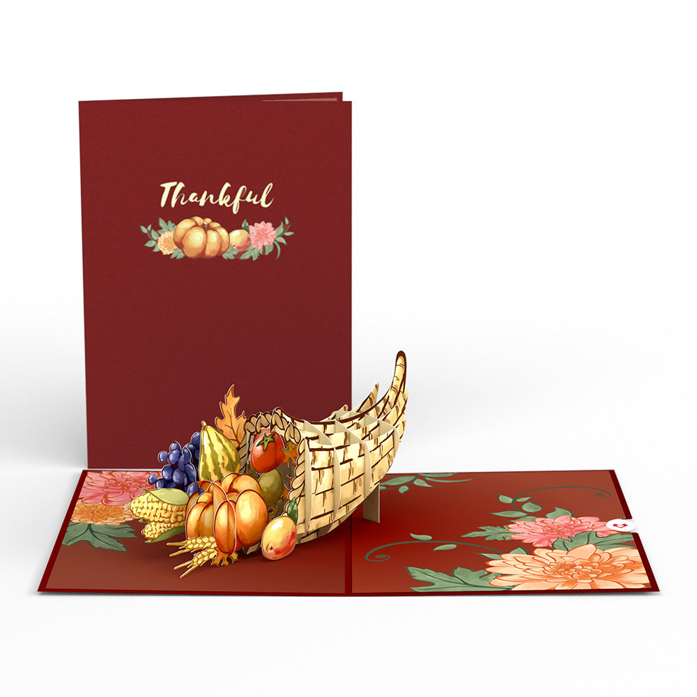 Happy Thanksgiving Cards | Pop Up Thanksgiving Greeting Cards