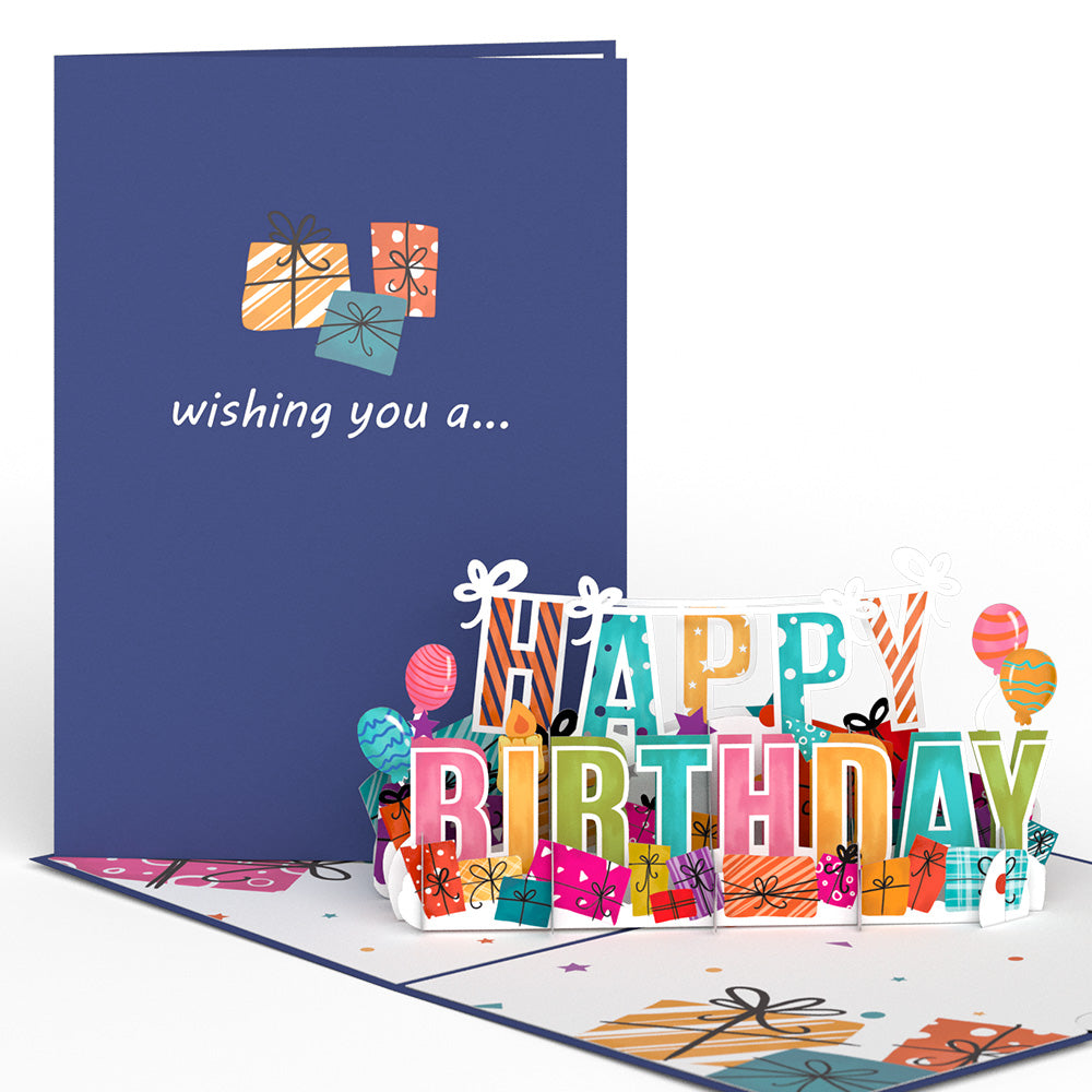 Happy Birthday Pop-Up Card