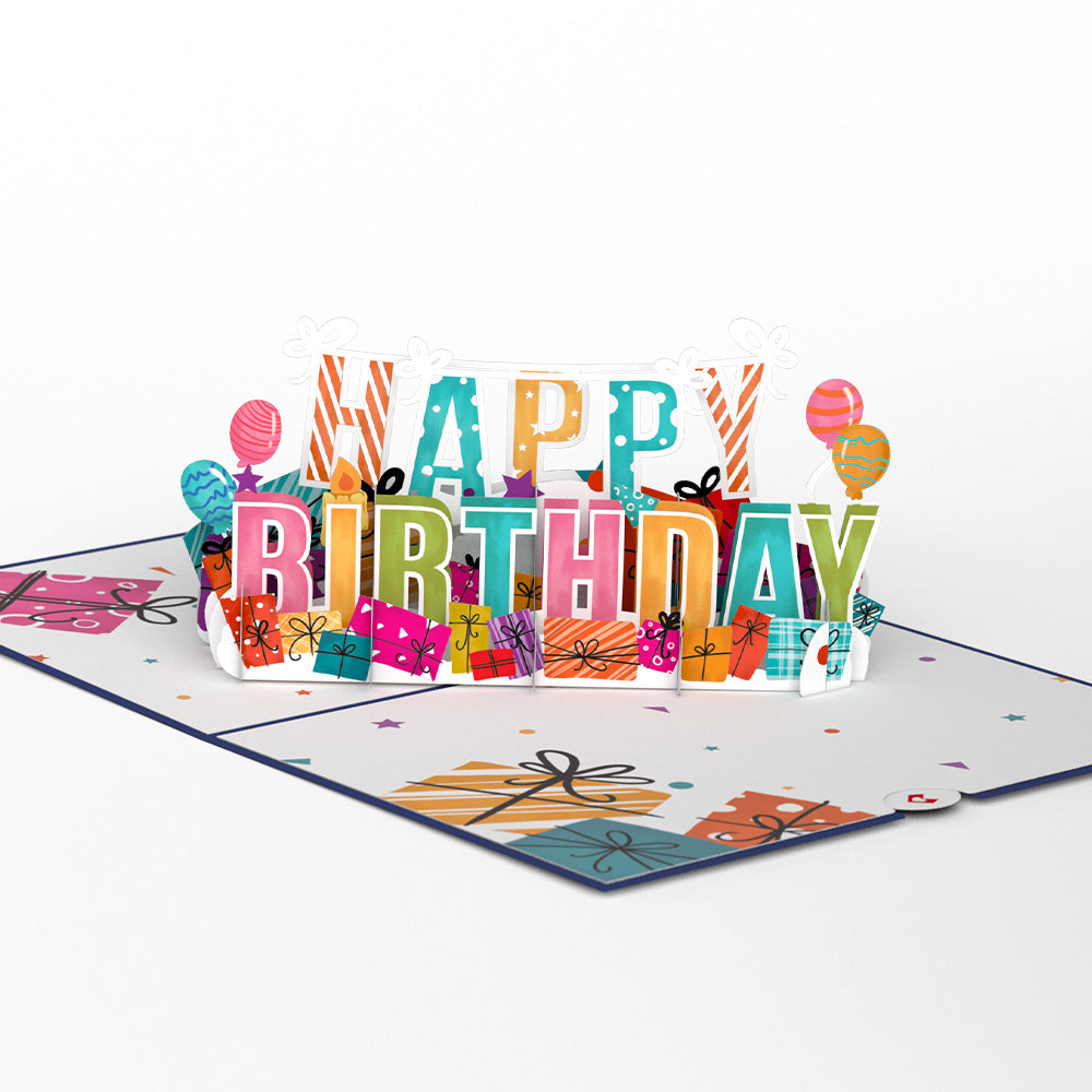 Happy Birthday Pop-Up Card