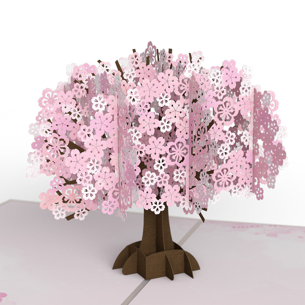 Cherry Blossom Valentine Pop-Up Card and Sentiment Set