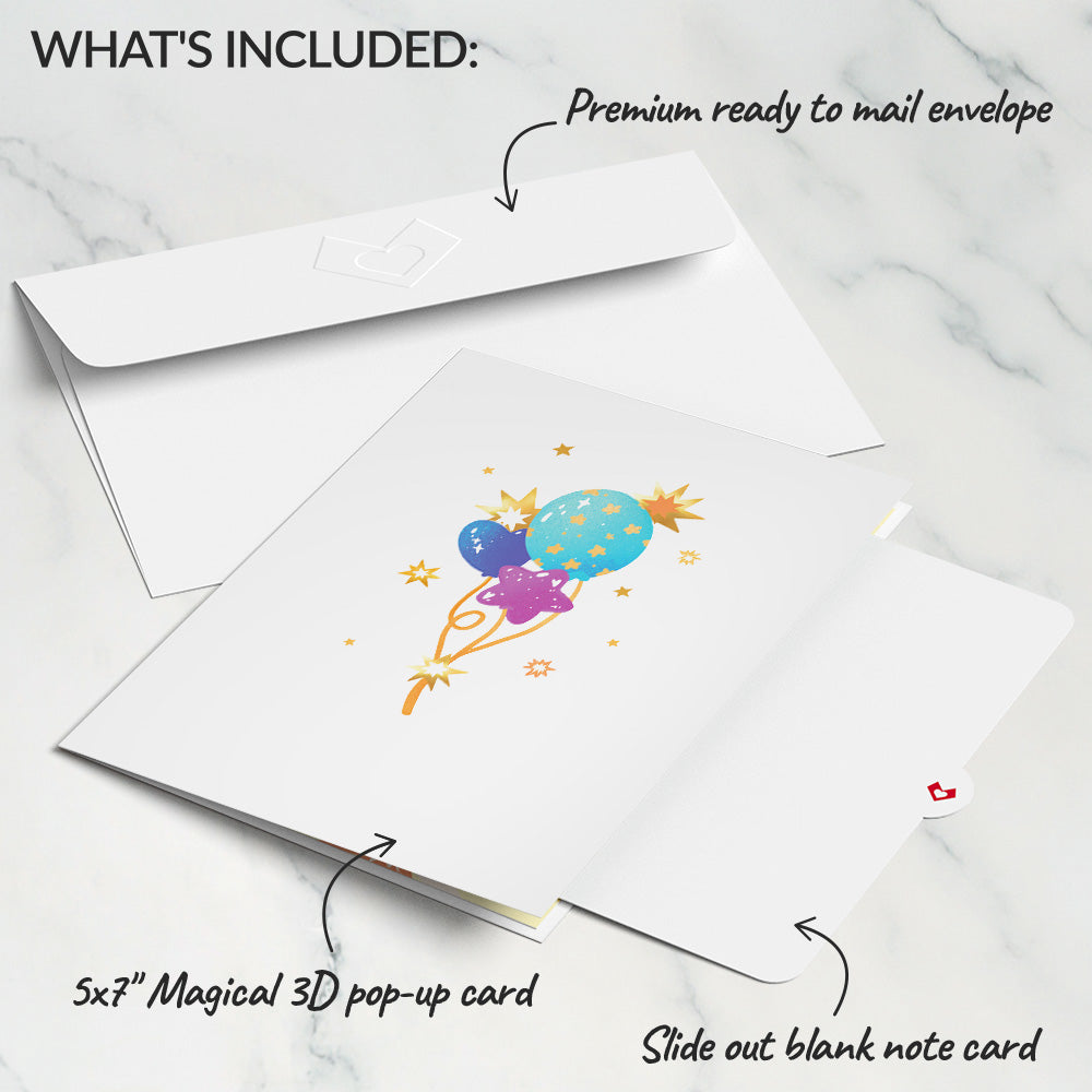 Birthday Celebration Pop-Up Card