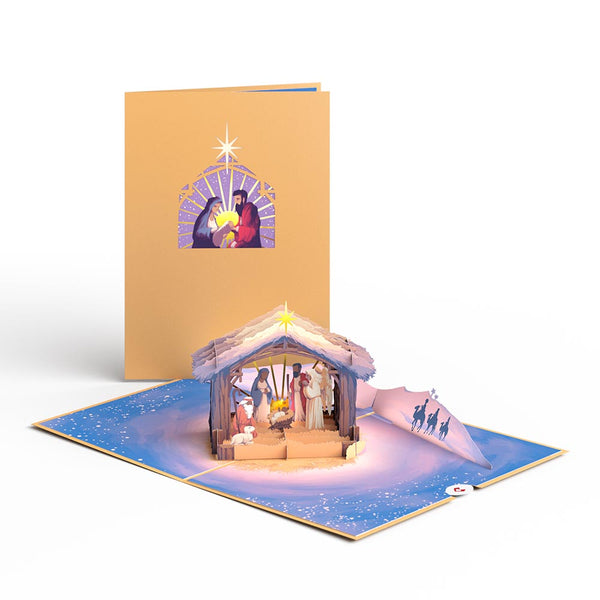 Painted Nativity Pop-Up Card – Lovepop