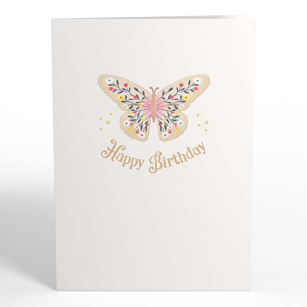 Birthday Butterfly Pop-Up Card