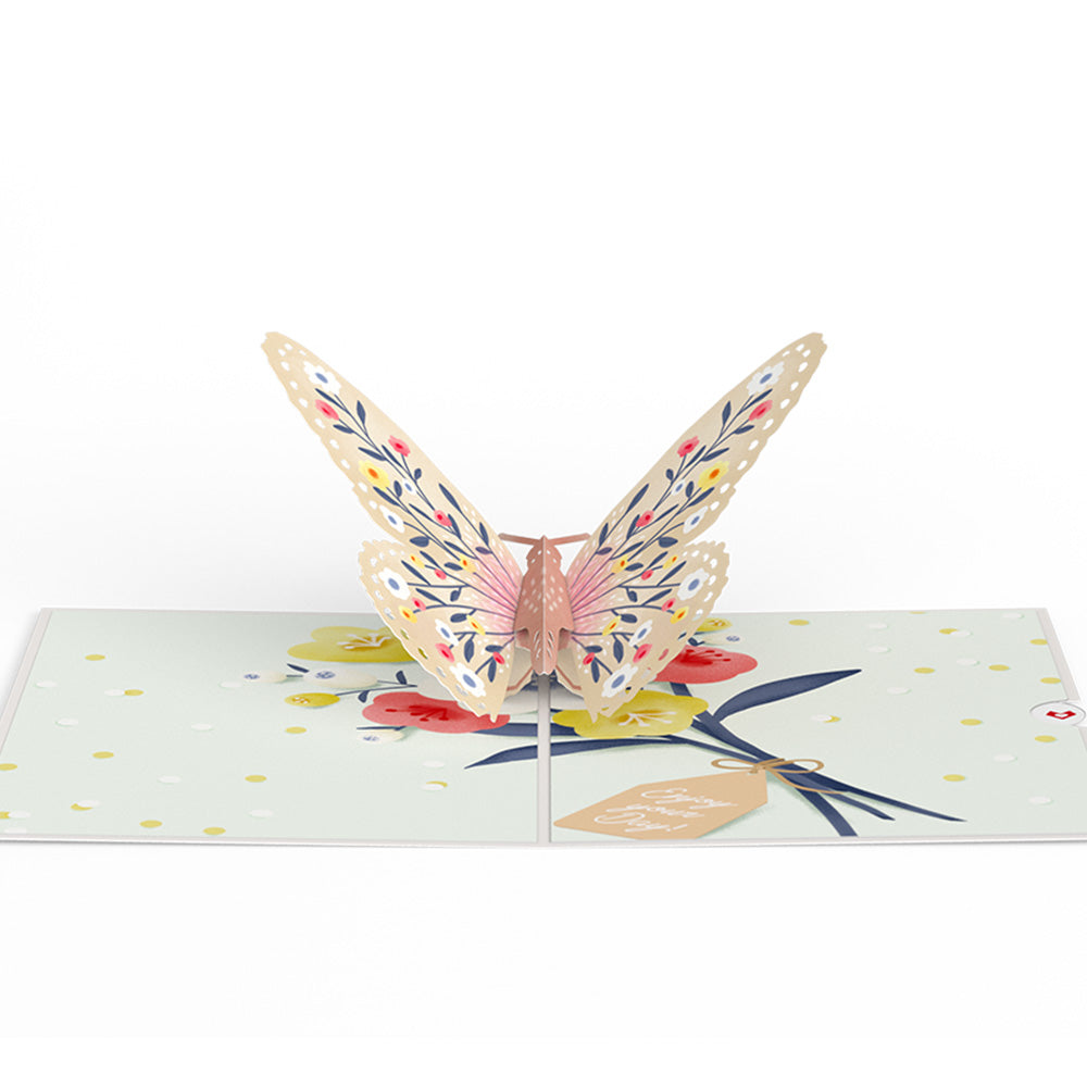 Birthday Butterfly Pop-Up Card