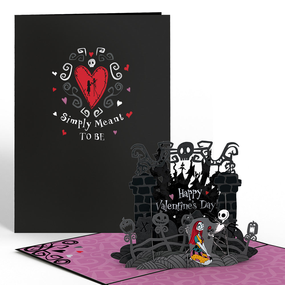 Disney Tim Burton's The Nightmare Before Christmas Simply Meant to Be Pop-Up Card