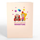 Disney and Pixar Up My Greatest Adventure Valentine Pop-Up Card