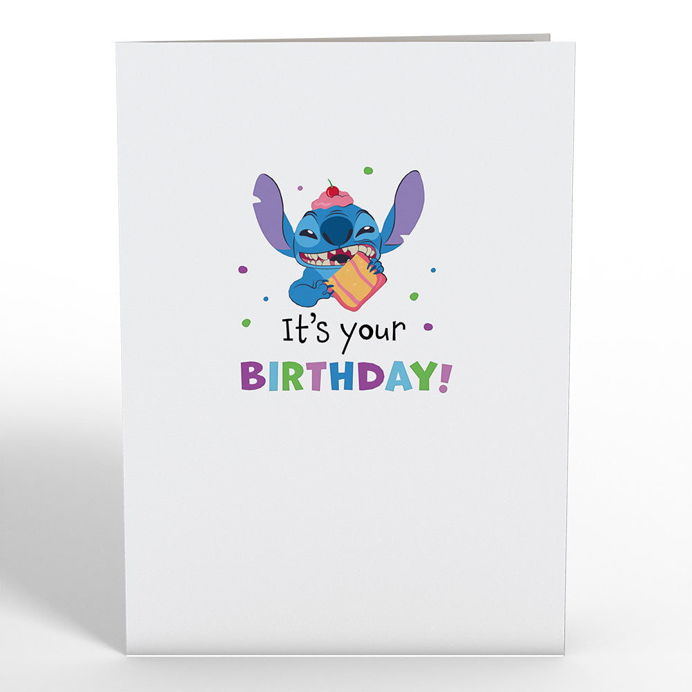 Disney's Stitch Rockin' Birthday Pop-Up Card