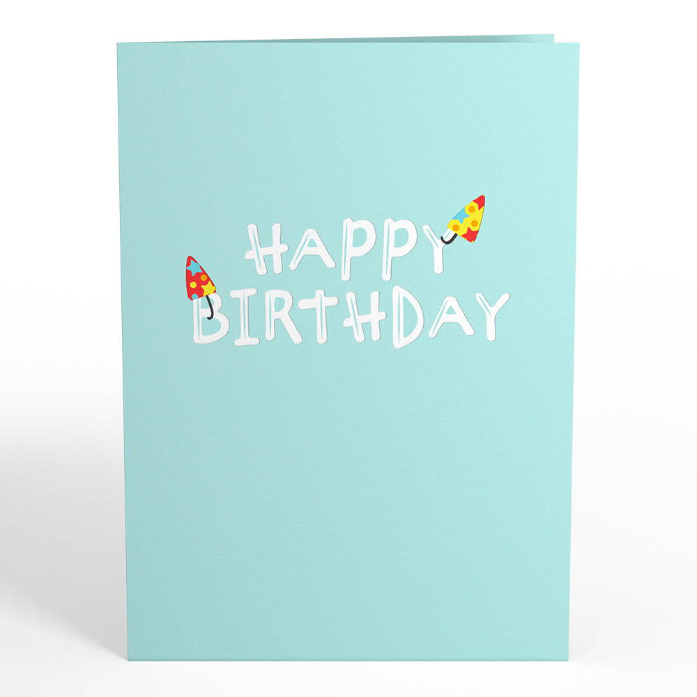 Birthday Dinosaurs Pop-Up Card