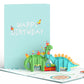 Birthday Dinosaurs Pop-Up Card