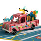 Birthday Truck Pop-Up Card