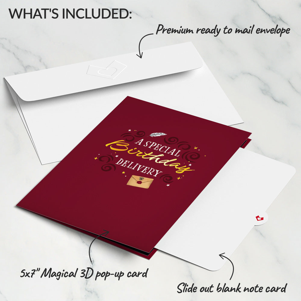 Harry Potter™ Hedwig™ Birthday Delivery Pop-Up Card