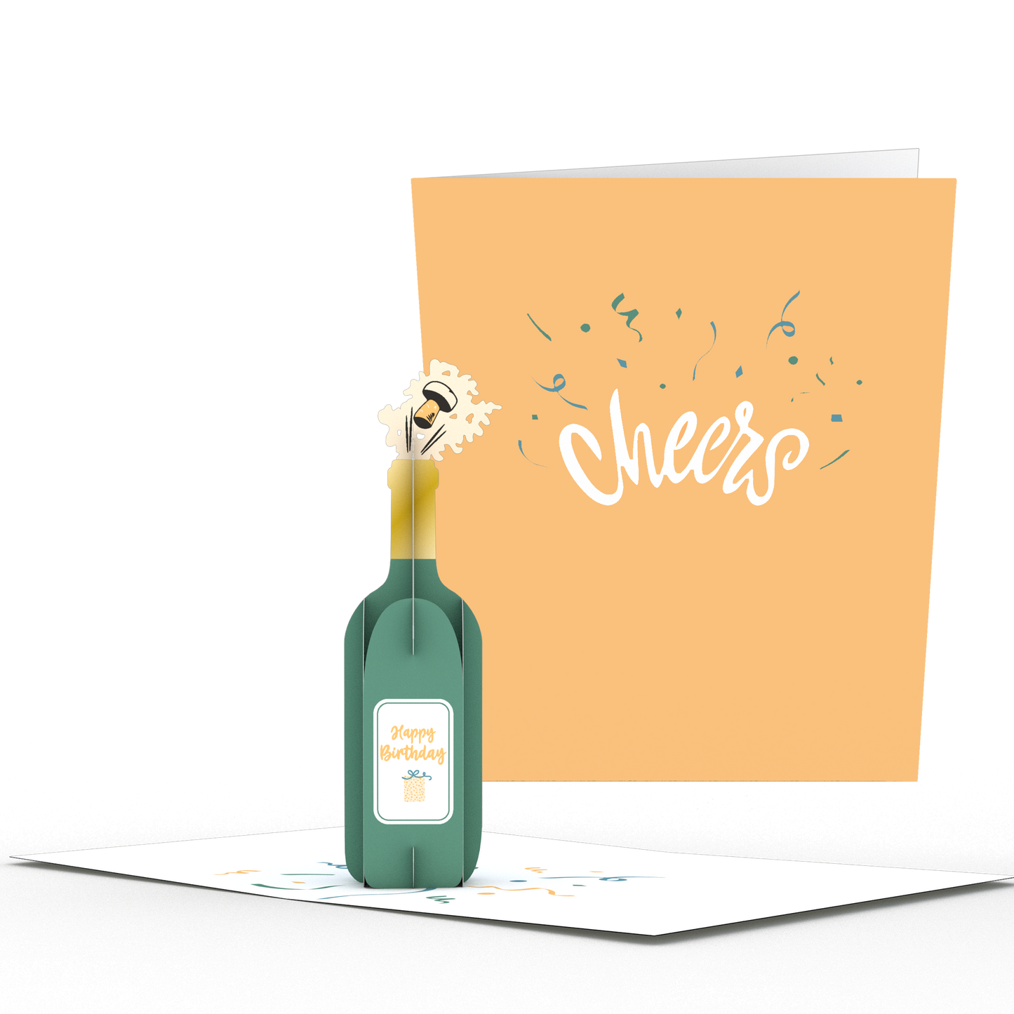 Happy Birthday Cheers: Paperpop® Card