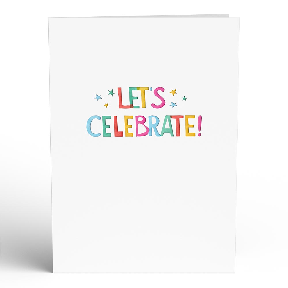 Let's Celebrate Birthday Pop-Up Card