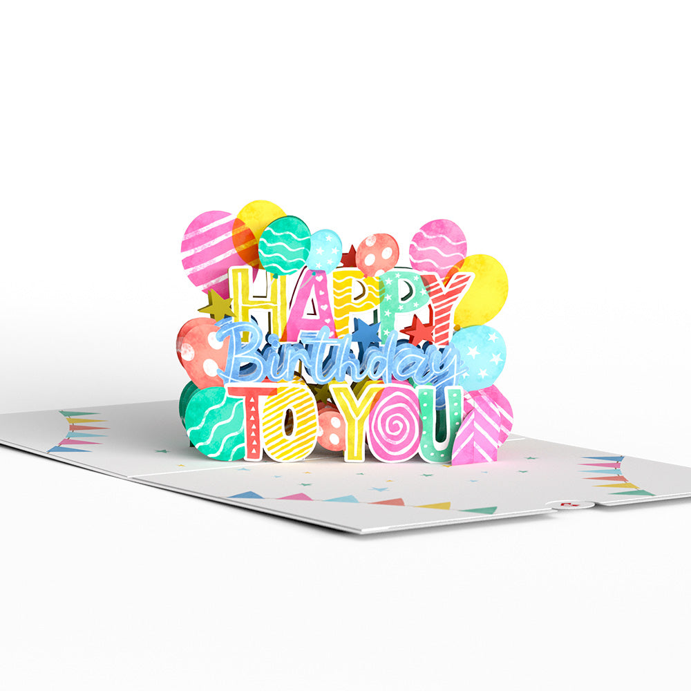 Let's Celebrate Birthday Pop-Up Card