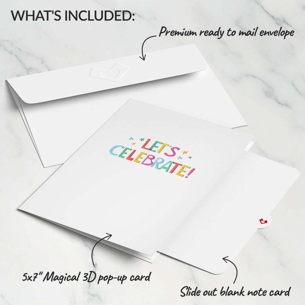 Let's Celebrate Birthday Pop-Up Card