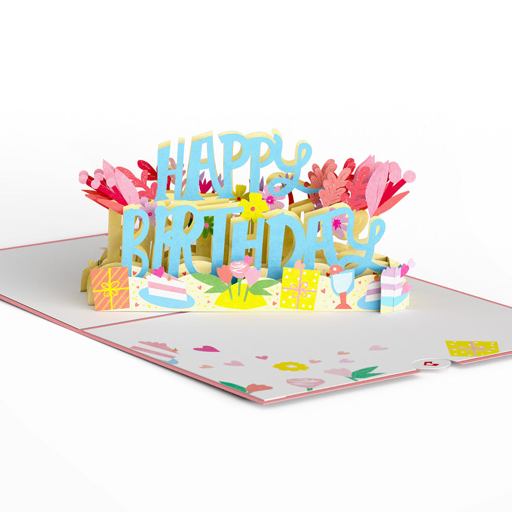 It's Time to Celebrate Birthday Pop-Up Card