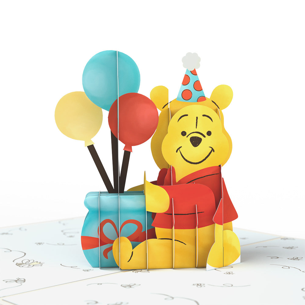 Disney’s Winnie The Pooh Sweet as Hunny Birthday Pop-Up Card