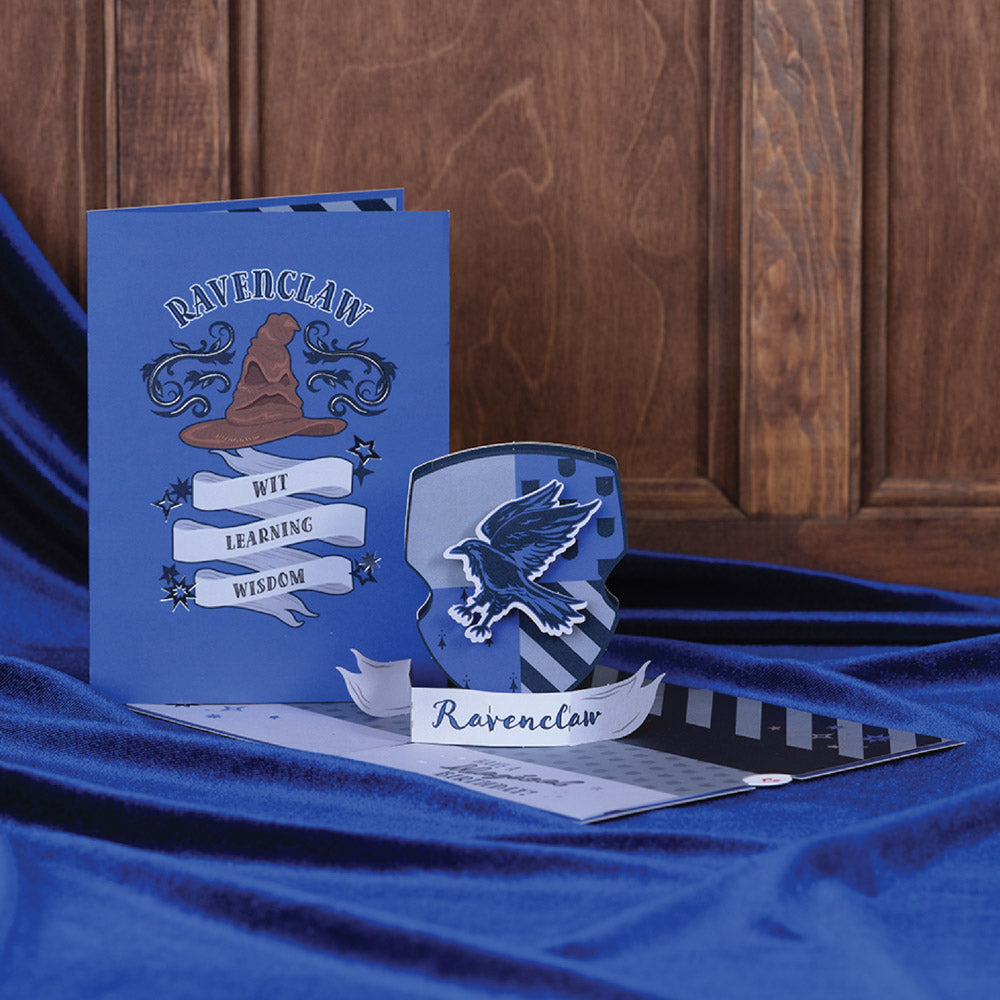Lovepop Harry Potter Ravenclaw Birthday Pop-Up Card, 5 x 7, Birthday Card for Harry Potter Fan