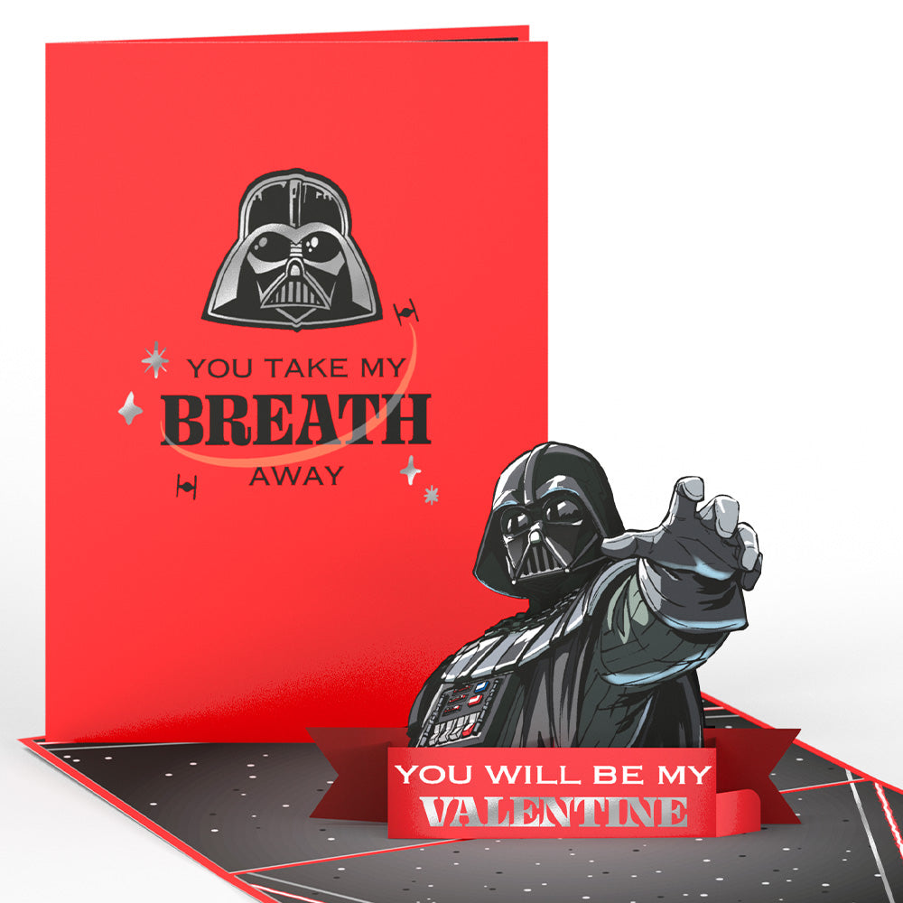 Star Wars™ Darth Vader™ Take My Breath Away Valentine Pop-Up Card