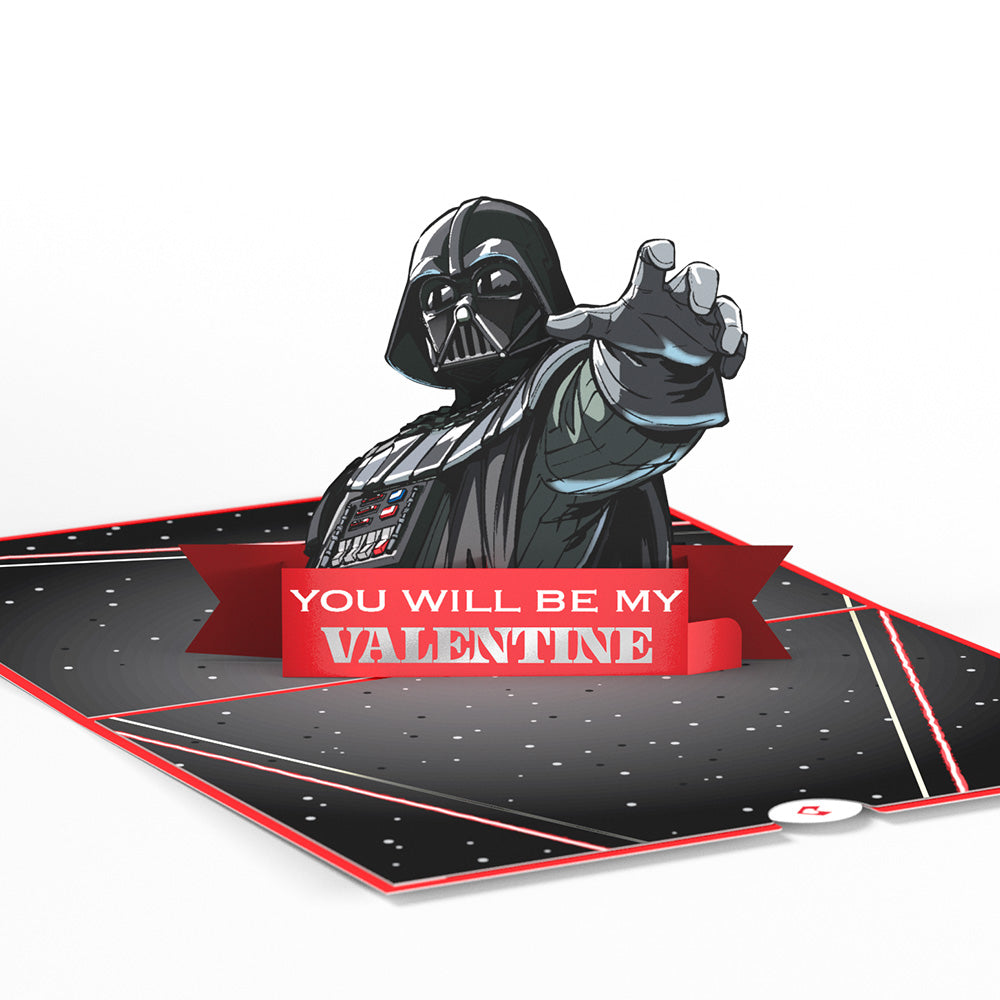 Star Wars™ Darth Vader™ Take My Breath Away Valentine Pop-Up Card