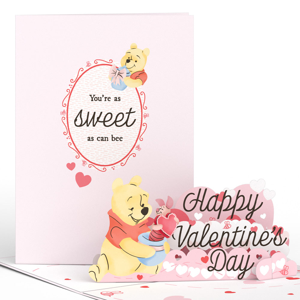 Disney's Winnie The Pooh Sweet as Can Bee Pop-Up Card