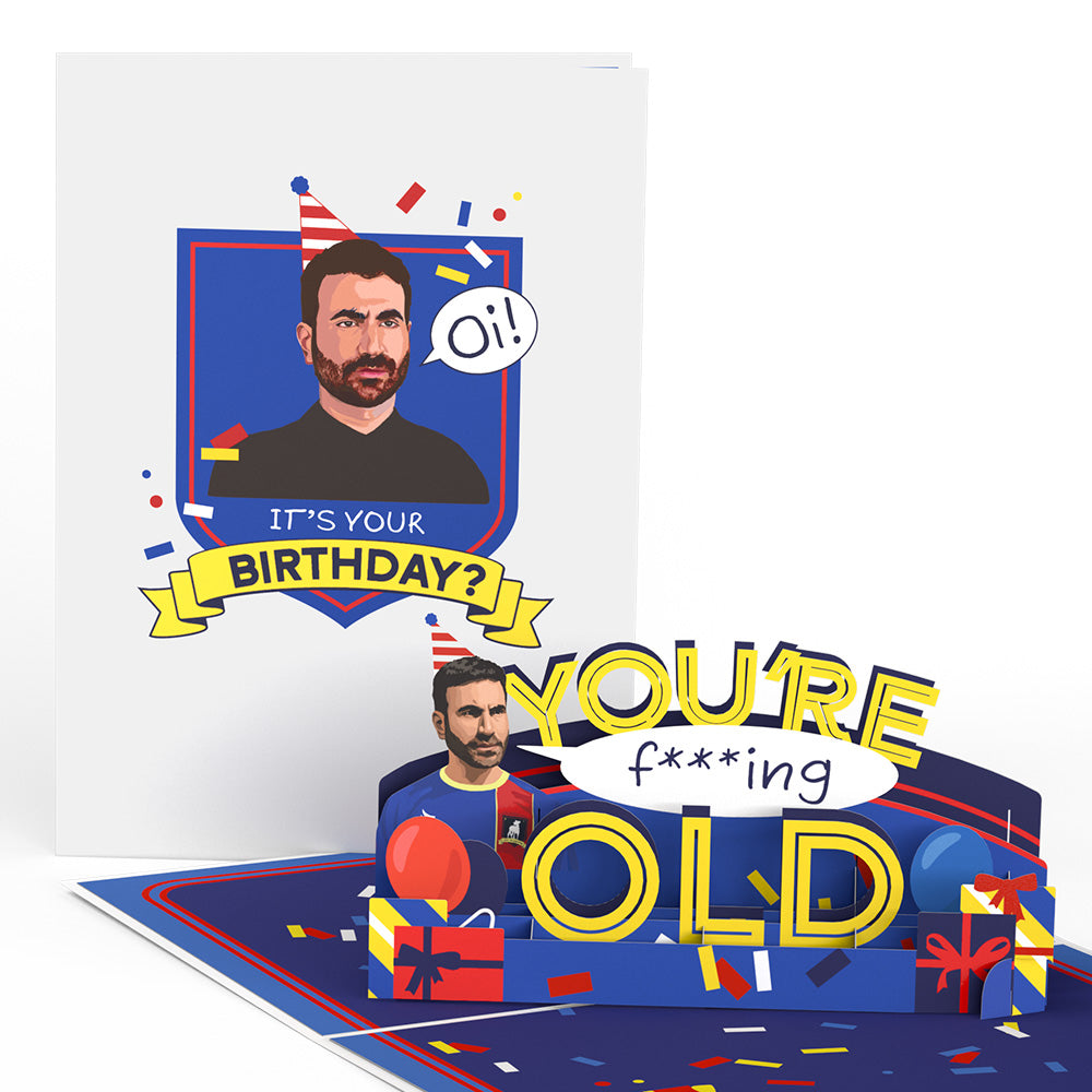 Ted Lasso Oi! It’s Your Birthday Pop-Up Card