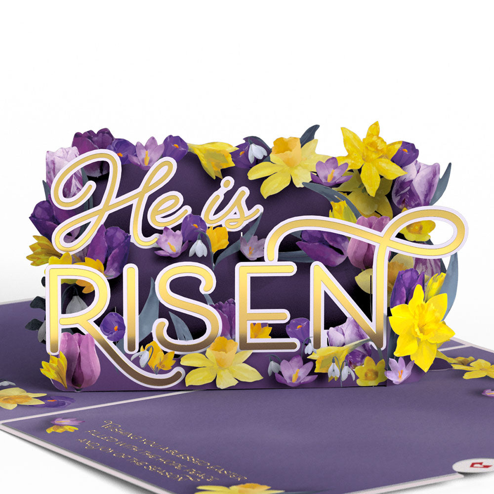 Easter He is Risen Pop-Up Card