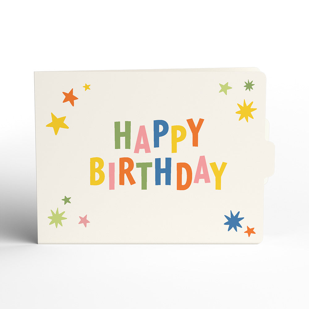 Happy Birthday Gift Card Holders 6-Pack – Lovepop