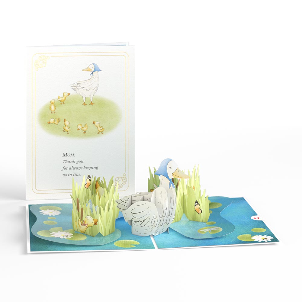 Mom Duck and Ducklings Tulip Bundle